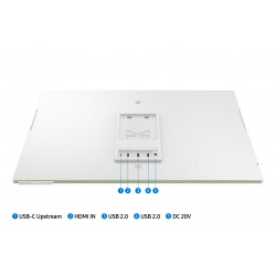 Samsung M80C écran plat de PC 81,3 cm (32") 3840 x 2160 pixels 4K Ultra HD LCD Vert