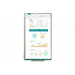 Samsung M80C écran plat de PC 81,3 cm (32") 3840 x 2160 pixels 4K Ultra HD LCD Vert