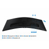 Samsung S65UC écran plat de PC 86,4 cm (34") 3440 x 1440 pixels UltraWide Quad HD LCD Noir