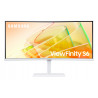 Samsung S65TC écran plat de PC 86,4 cm (34") 3440 x 1440 pixels UltraWide Quad HD LED Blanc