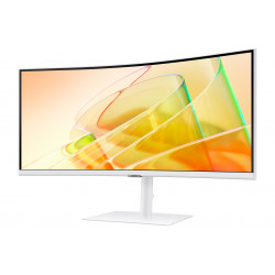 Samsung S65TC écran plat de PC 86,4 cm (34") 3440 x 1440 pixels UltraWide Quad HD LED Blanc