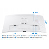 Samsung S65TC écran plat de PC 86,4 cm (34") 3440 x 1440 pixels UltraWide Quad HD LED Blanc
