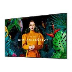 Samsung QB43C Écran plat de signalisation numérique 109,2 cm (43") LCD Wifi 350 cd/m² 4K Ultra HD Noir Intégré dans le pro
