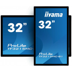 iiyama ProLite TF3215MC-B2 écran plat de PC 81,3 cm (32") 1920 x 1080 pixels Full HD LED Écran tactile Kiosque Noir