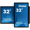 iiyama ProLite TF3215MC-B2 écran plat de PC 81,3 cm (32") 1920 x 1080 pixels Full HD LED Écran tactile Kiosque Noir