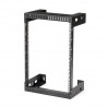 StarTech.com Rack Réseau Mural 15U à 2 Montants, Rack Serveur 19" à Cadre Ouvert, Profondeur 12", Rack de Données Mural pou