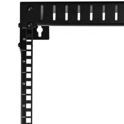 StarTech.com Rack Réseau Mural 15U à 2 Montants, Rack Serveur 19" à Cadre Ouvert, Profondeur 12", Rack de Données Mural pou