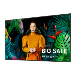 Samsung QH43C Écran plat de signalisation numérique 109,2 cm (43") LCD Wifi 700 cd/m² 4K Ultra HD Noir Intégré dans le pro