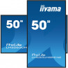 iiyama LH5065UHSB-B1AG affichage de messages Écran plat de signalisation numérique 125,7 cm (49.5") LCD Wifi 800 cd/m² 4K Ul