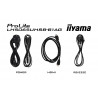 iiyama LH5065UHSB-B1AG affichage de messages Écran plat de signalisation numérique 125,7 cm (49.5") LCD Wifi 800 cd/m² 4K Ul