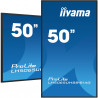 iiyama LH5065UHSB-B1AG affichage de messages Écran plat de signalisation numérique 125,7 cm (49.5") LCD Wifi 800 cd/m² 4K Ul