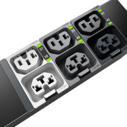 APC NetShelter Rack PDU Advanced, Contrôlé, 3PH, 22,1kW 400V 32A ou 17,3kW 415V 30A, 48 Prises, CEI309