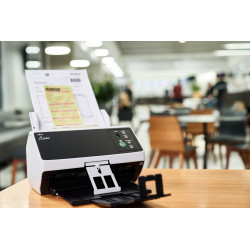 Fujitsu fi-8290 Numériseur chargeur automatique de documents (adf) + chargeur manuel 600 x 600 DPI A4 Noir, Gris