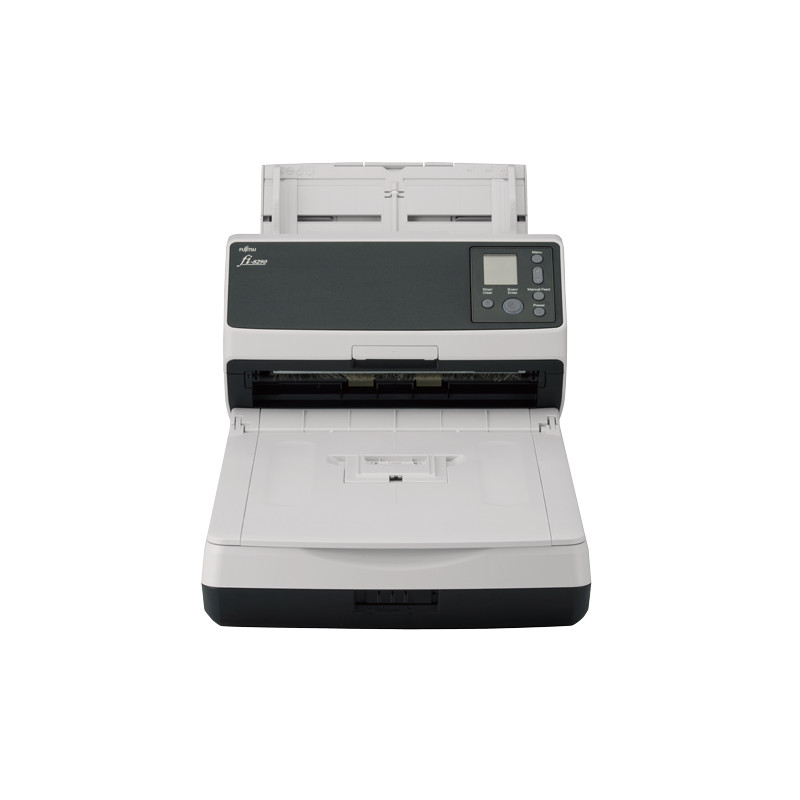 Fujitsu fi-8290 Numériseur chargeur automatique de documents (adf) + chargeur manuel 600 x 600 DPI A4 Noir, Gris