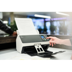 Fujitsu fi-8290 Numériseur chargeur automatique de documents (adf) + chargeur manuel 600 x 600 DPI A4 Noir, Gris