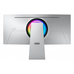 Samsung G85SD écran plat de PC 86,4 cm (34") 3440 x 1440 pixels UltraWide Quad HD OLED Argent