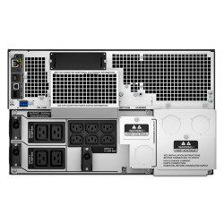 APC Smart-UPS On-Line SRT10KRMXLI - 10 kW/VA, 6x C13 + 4x C19 + sortie monophasée câblée, montable en rack, NMC intégré