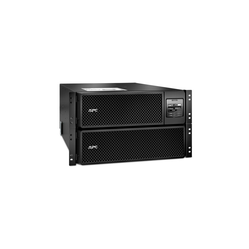 APC Smart-UPS On-Line SRT10KRMXLI - 10 kW/VA, 6x C13 + 4x C19 + sortie monophasée câblée, montable en rack, NMC intégré