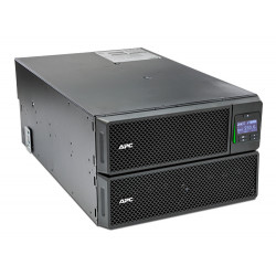 APC Smart-UPS On-Line SRT8KRMXLI - 8kW/VA, 6x C13 + 4x C19 + sortie monophasée câblée, montable en rack, NMC intégré