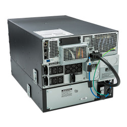 APC Smart-UPS On-Line SRT8KRMXLI - 8kW/VA, 6x C13 + 4x C19 + sortie monophasée câblée, montable en rack, NMC intégré