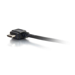 C2G Câble adaptateur pour appareil mobile USB Micro-B vers périphérique USB OTG de 0,15 M