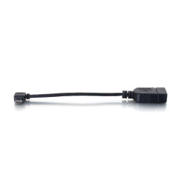 C2G Câble adaptateur pour appareil mobile USB Micro-B vers périphérique USB OTG de 0,15 M