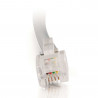 C2G 10m RJ11 6P4C Straight Modular Cable câble de signal Gris