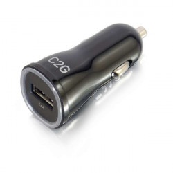C2G Chargeur voiture USB 1 port USB, sortie 2,4 A