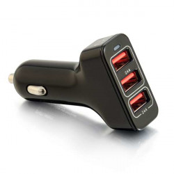 C2G Chargeur voiture intelligent USB 3 ports. sortie 4,8A
