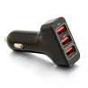 C2G Chargeur voiture intelligent USB 3 ports. sortie 4,8A