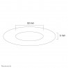 Neomounts FPMA-CRB5HM Rosace encastrable au plafond - diam. 50 mm