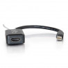 C2G 0.2m Mini DisplayPort M / HDMI F 0,2 m Noir