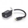 C2G 0.2m Mini DisplayPort M / HDMI F 0,2 m Noir