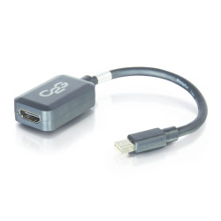 C2G 0.2m Mini DisplayPort M / HDMI F 0,2 m Noir