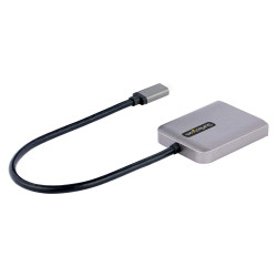 StarTech.com Hub USB-C MST à 2 ports - Adaptateur Multi-Moniteur USB Type-C vers 2x DisplayPort pour Ordinateur Portable - Dua