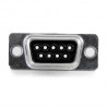 StarTech.com Adapteur Modulaire DB9 Mâle vers RJ45 Femelle Noir - DB9 à RJ45 M/F