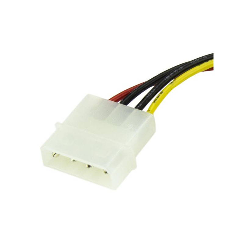 StarTech.com Câble Adaptateur d'Alimentation Molex vers SATA - LP4 Mâle vers SATA Power Femelle - 15 cm