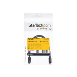 StarTech.com Câble Thunderbolt 3 (40 Gb/s) USB-C de 50 cm - Compatible Thunderbolt, USB et DisplayPort - M/M