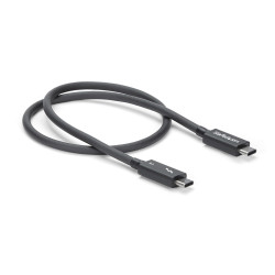 StarTech.com Câble Thunderbolt 3 (40 Gb/s) USB-C de 50 cm - Compatible Thunderbolt, USB et DisplayPort - M/M