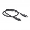 StarTech.com Câble Thunderbolt 3 (40 Gb/s) USB-C de 50 cm - Compatible Thunderbolt, USB et DisplayPort - M/M