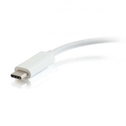 C2G 82407 station d'accueil USB 3.2 Gen 1 (3.1 Gen 1) Type-C Blanc