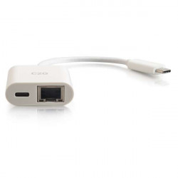 C2G 82407 station d'accueil USB 3.2 Gen 1 (3.1 Gen 1) Type-C Blanc
