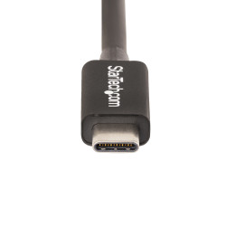 StarTech.com Câble Thunderbolt 4 de 50cm - 40Gbps - 100W Power Delivery - Vidéo 4K/8K - Cordon Thunderbolt Certifié par Inte