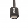 StarTech.com Câble Thunderbolt 4 de 50cm - 40Gbps - 100W Power Delivery - Vidéo 4K/8K - Cordon Thunderbolt Certifié par Inte