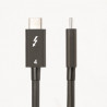 StarTech.com Câble Thunderbolt 4 de 50cm - 40Gbps - 100W Power Delivery - Vidéo 4K/8K - Cordon Thunderbolt Certifié par Inte