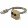 StarTech.com Câble répartiteur RJ45 2 vers 1 - Câble adaptateur Ethernet - 1x RJ45 (M) 2x RJ45 (F)