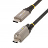 StarTech.com Câble USB C 10Gbps 50cm à Verouillage par Vis Supérieure - Câble USB 3.2 Gen 2 Type-C - 100W/5A Power Delivery
