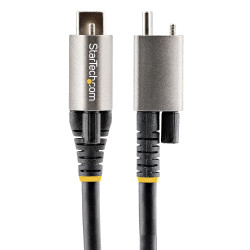StarTech.com Câble USB C 10Gbps 50cm à Verouillage par Vis Supérieure - Câble USB 3.2 Gen 2 Type-C - 100W/5A Power Delivery