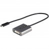 StarTech.com Adaptateur USB C vers DVI - Adaptateur Dongle USB-C vers DVI-D 1920x1200p - USB Type C vers Écrans/Affichages DVI