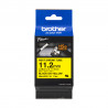 Brother HSE-631E - Gaine thermo-rétractable originale - Noir sur jaune, 11,2mm de large